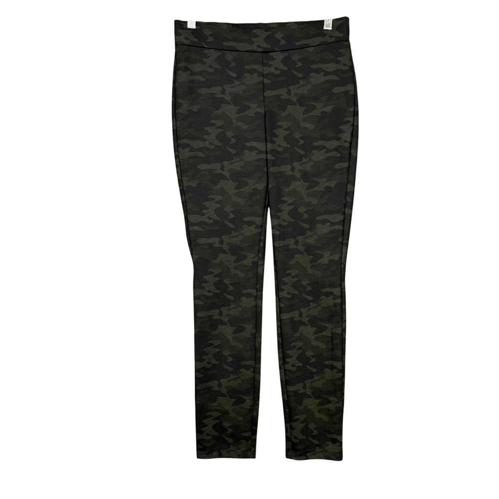 NYDJ Ami Skinny Leggings Womens 0 Green Camouflage Lift Tuck Pull On Stretch